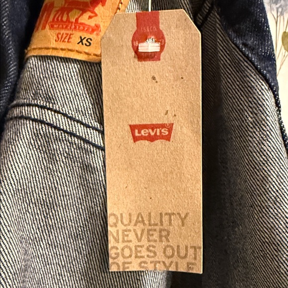 Levi's Dark Indigo Denim Jacket - Picture 6 of 6